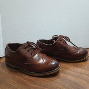 STACY ADAMS SIZE M BROWN BOYS SHOES SIZE 6M